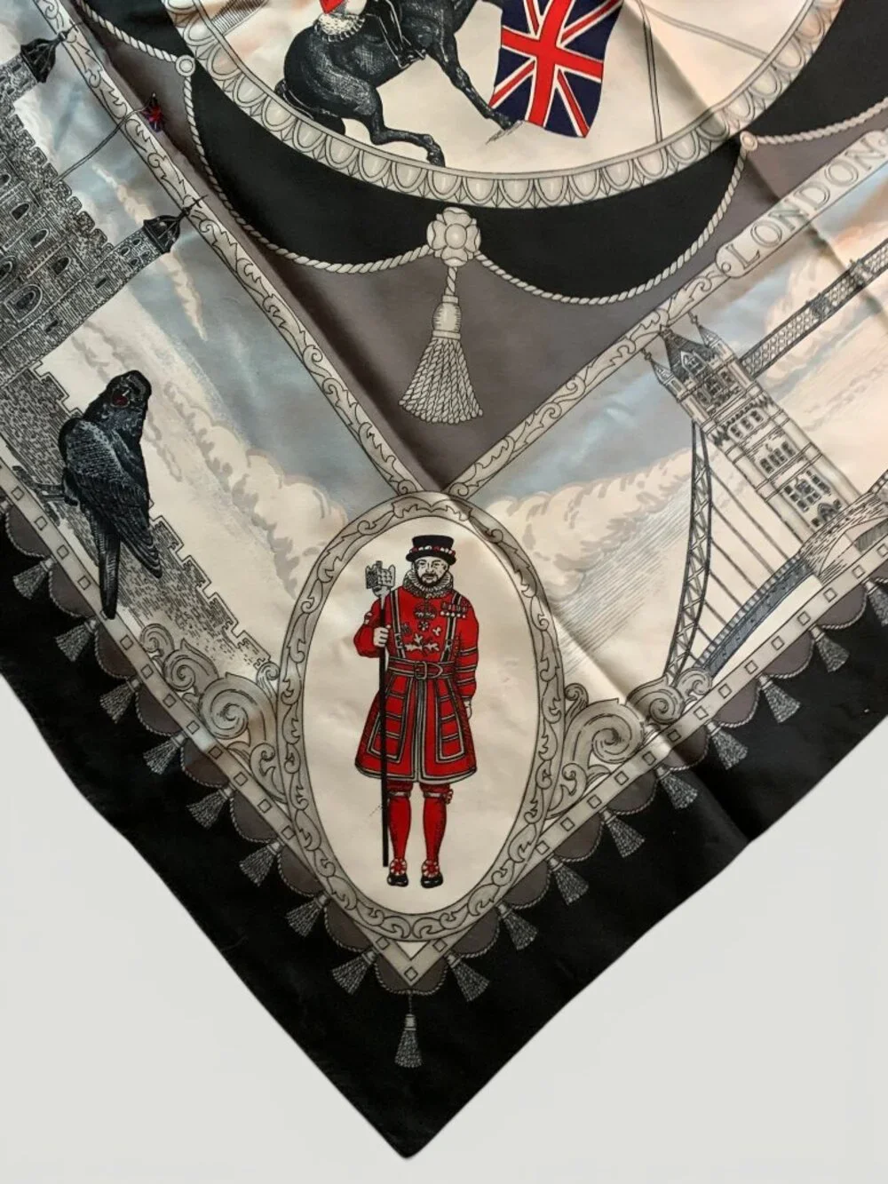 London silk scarf